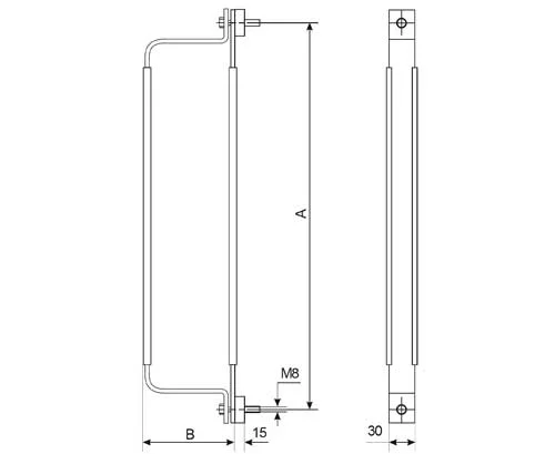 wall-mounting-clamps-drawing